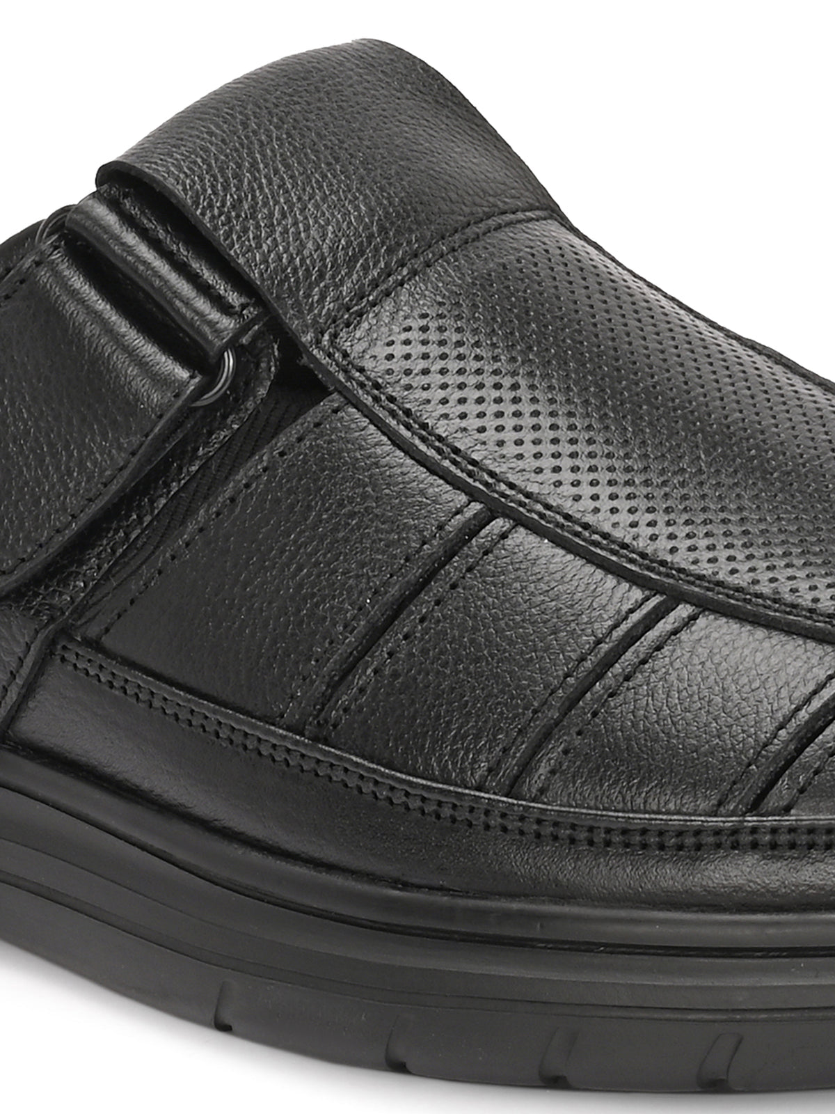 Ottavio Zero Gravity Leather Velcro Mules