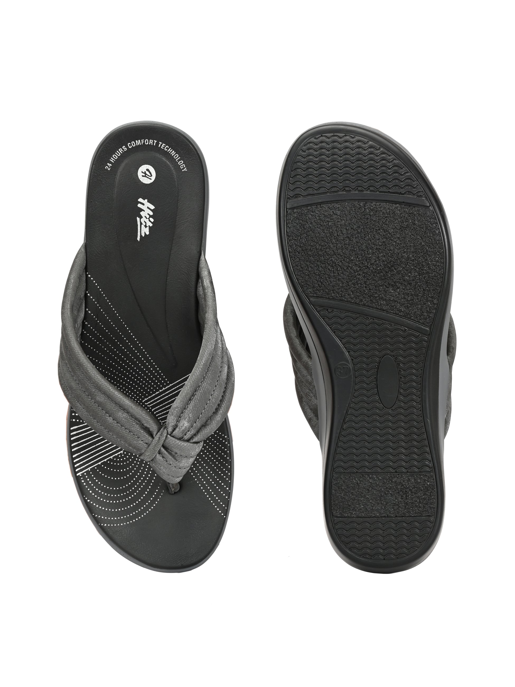 Zerina Knot V Shape Slippers