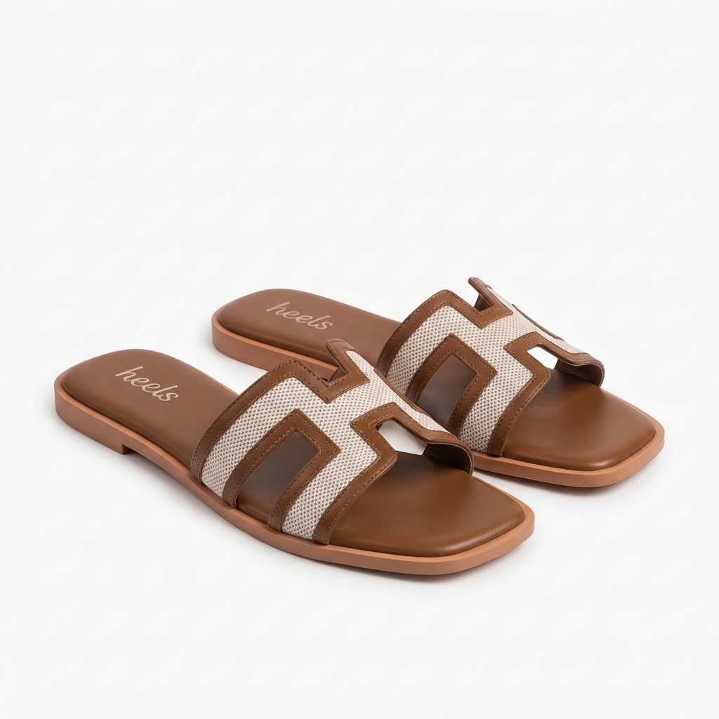 Portia H Cut Cushioned Summer Sliders