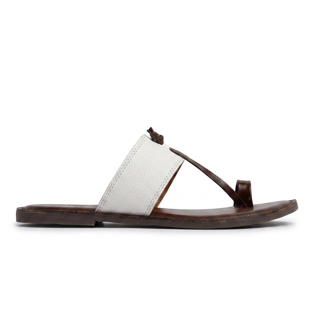 Blake Leather Thumb Kohlapuri Slippers