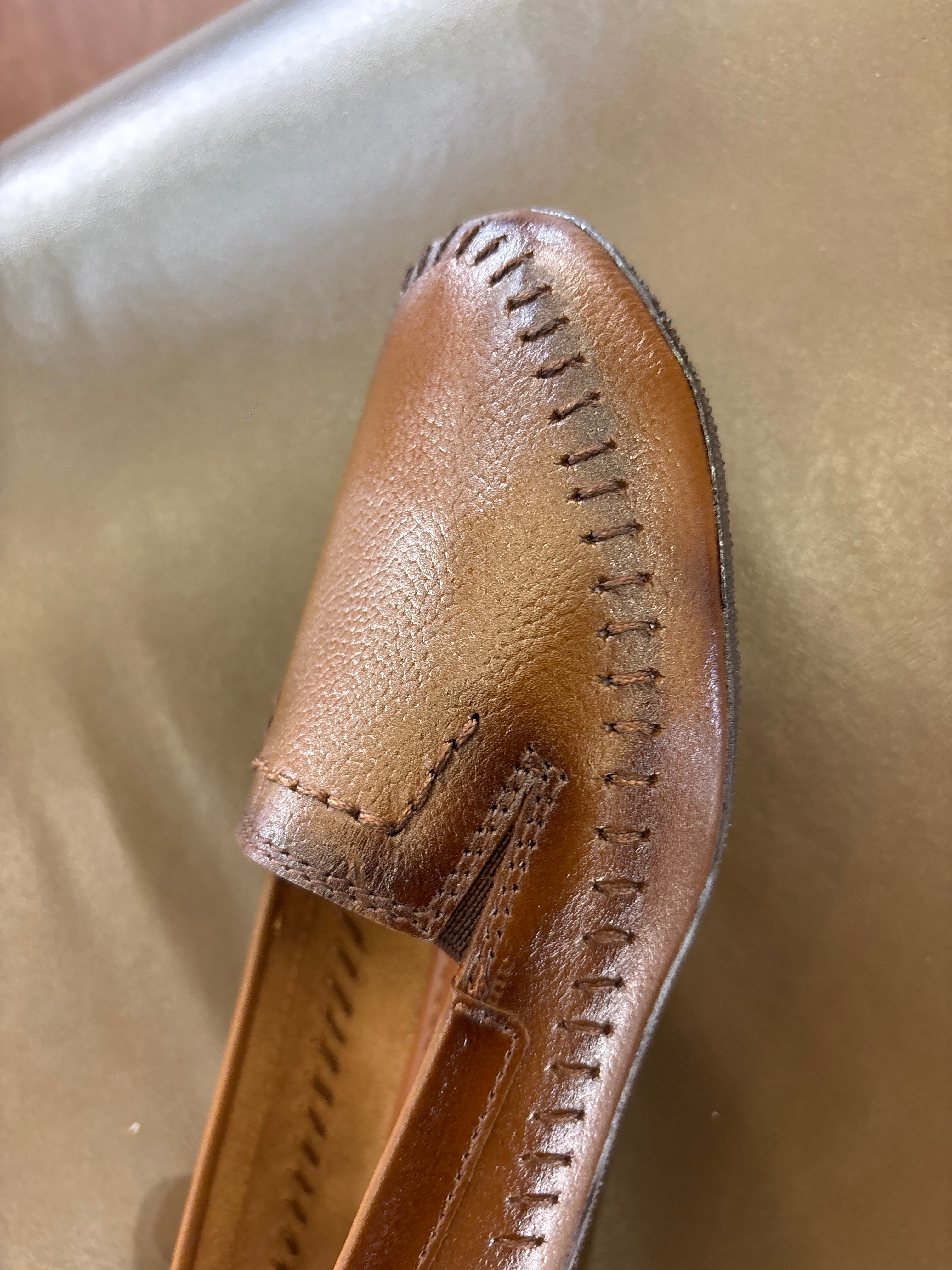 Lizzy Leather Classic Ballerinas - The Heels India