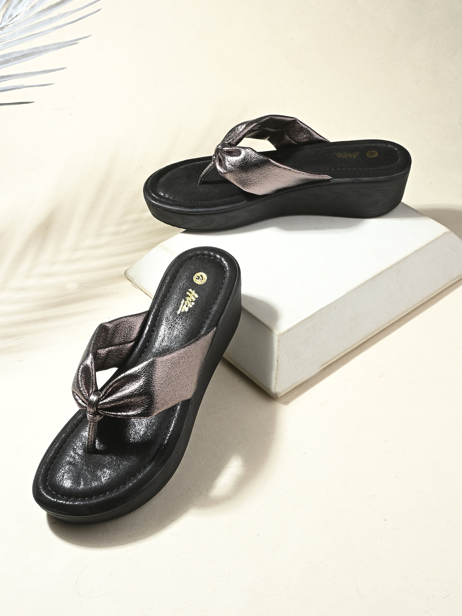 Rivya Wedge Slippers