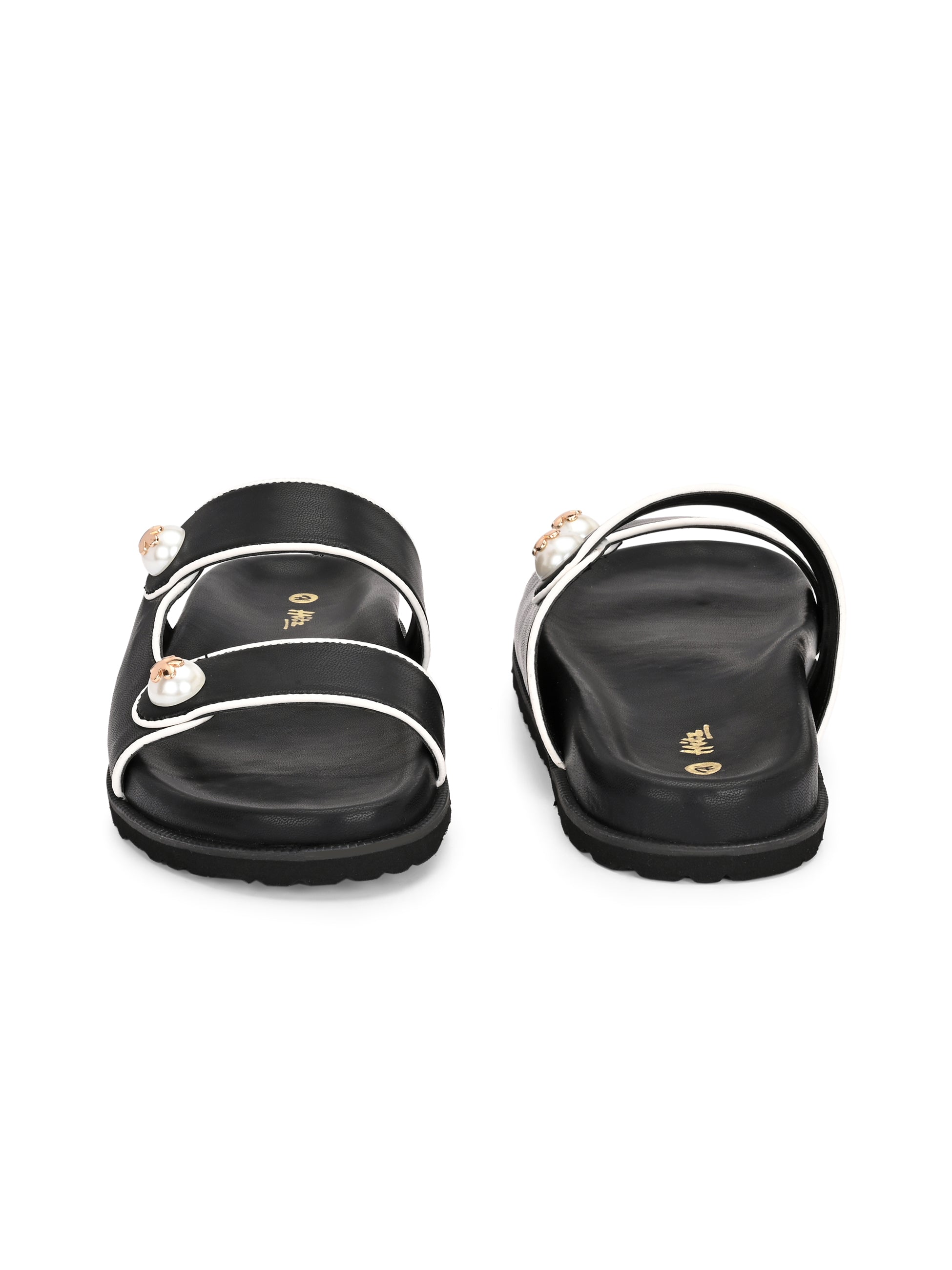 Athena Pipin Strappy Sliders