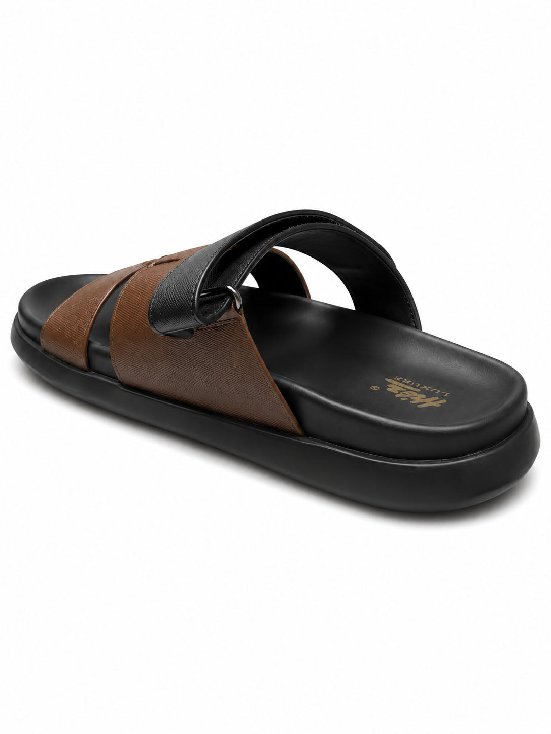 Adams Leather Cushioned Slippers