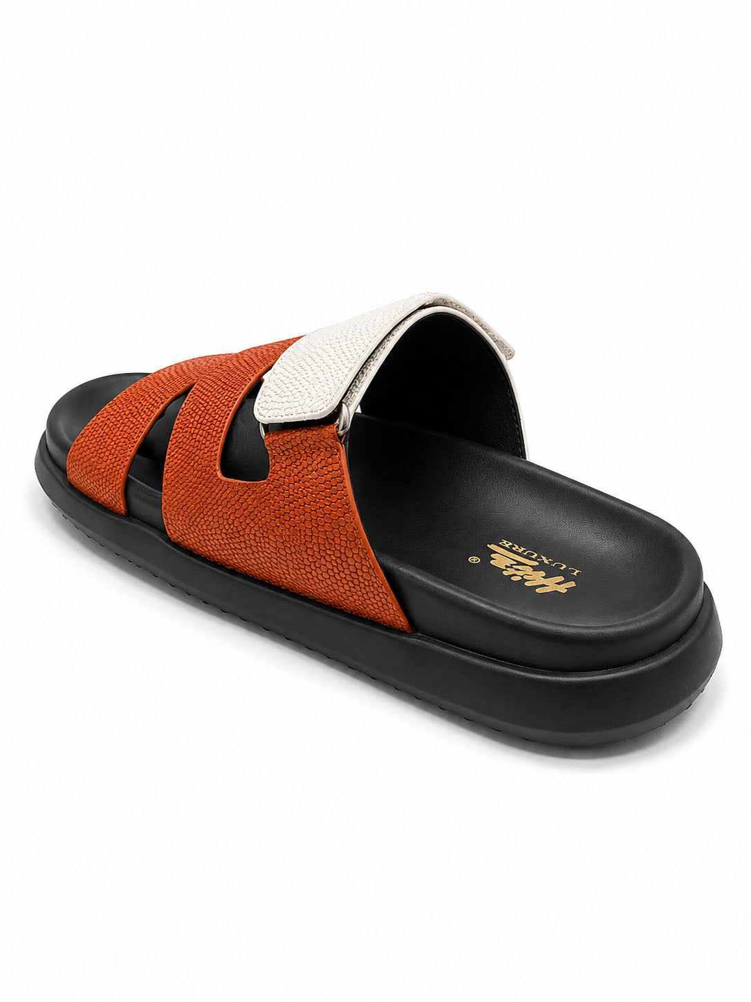Adams Leather Cushioned Slippers