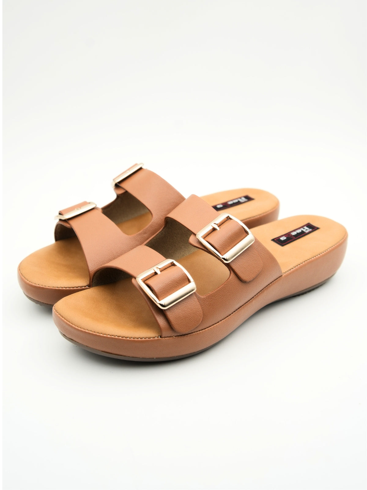 Zoe Double Strap Sliders
