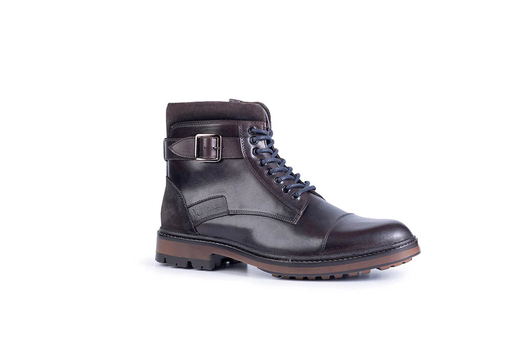 Hudson Leather Lace Up Boots