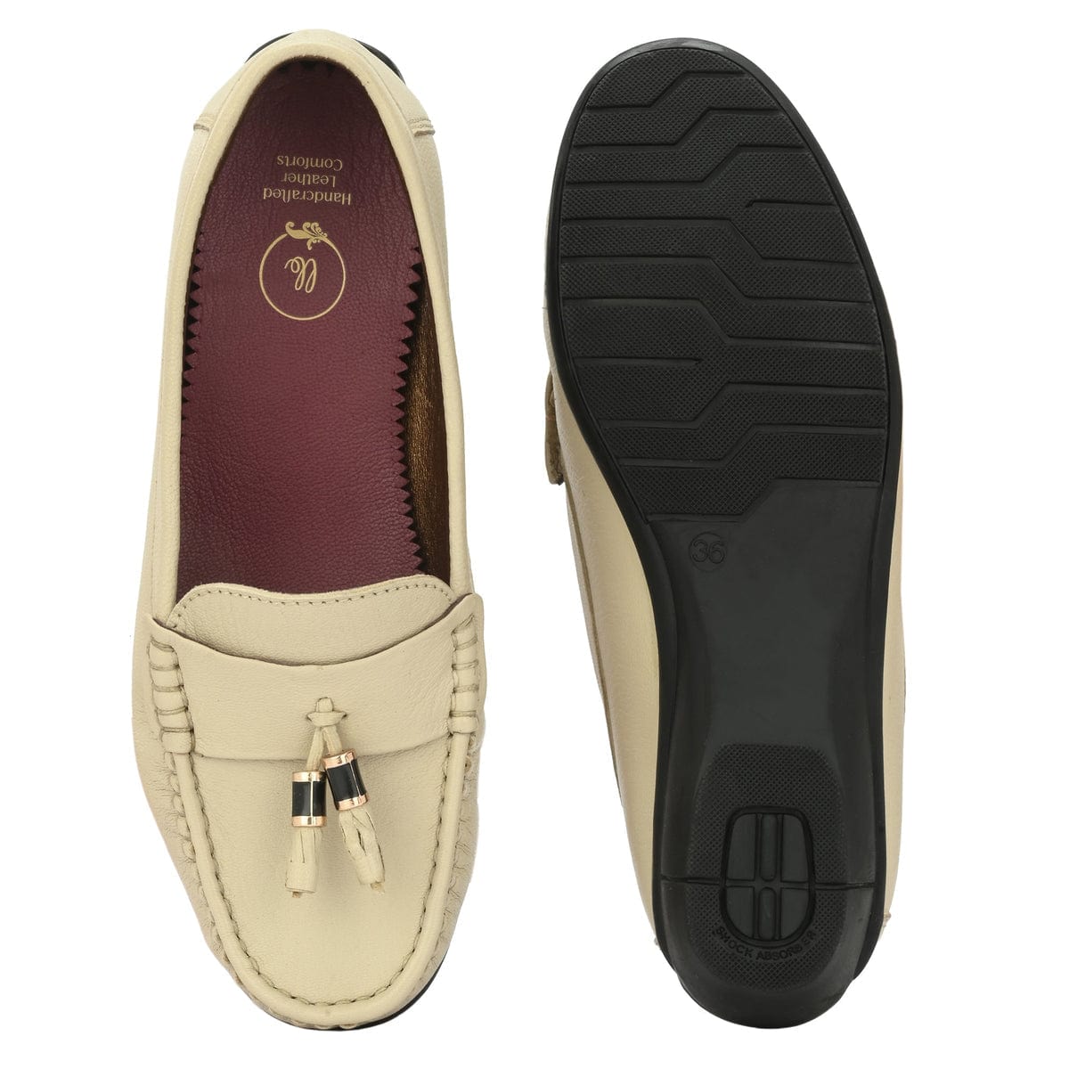 Sydney Tassel Leather Loafers