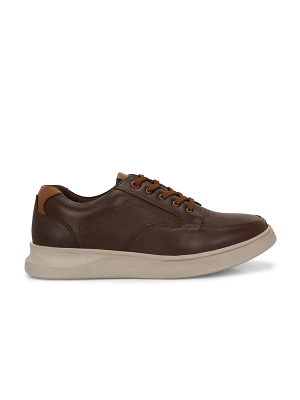 Zero Gravity 2.0 Mateo Brown Leather Lace-up Sneakers