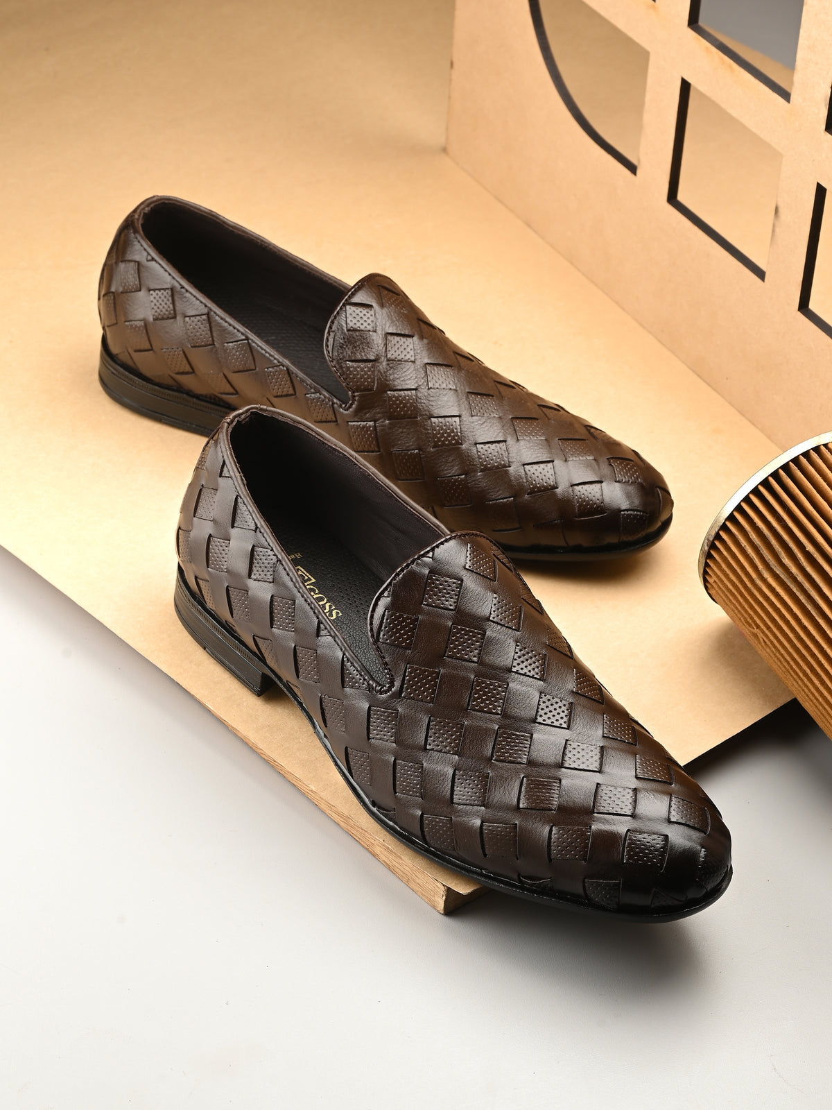 Dahmer Leather Semi Formal Loafers