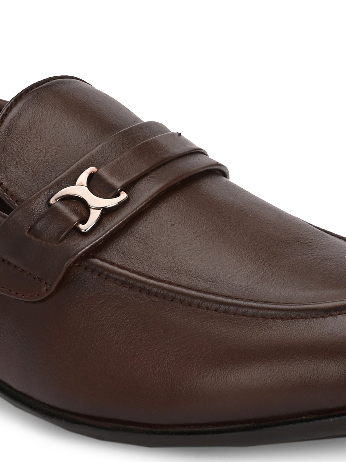 Jaydon Leather Formal Moccasins - The Heels India