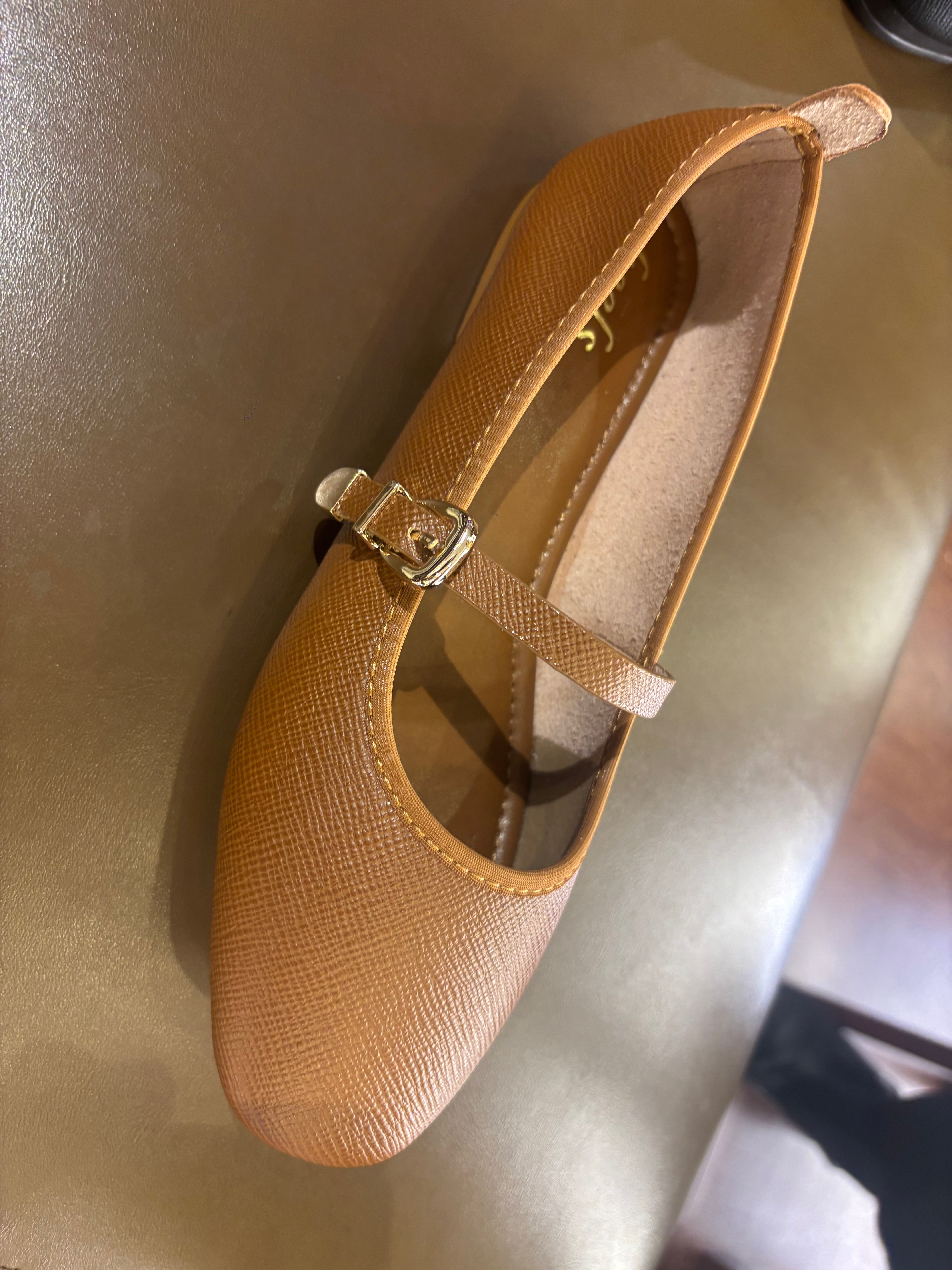 Betty Premium Vegan Mary Jane Ballerinas