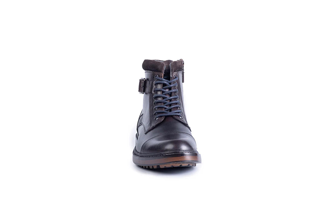 Hudson Leather Lace Up Boots