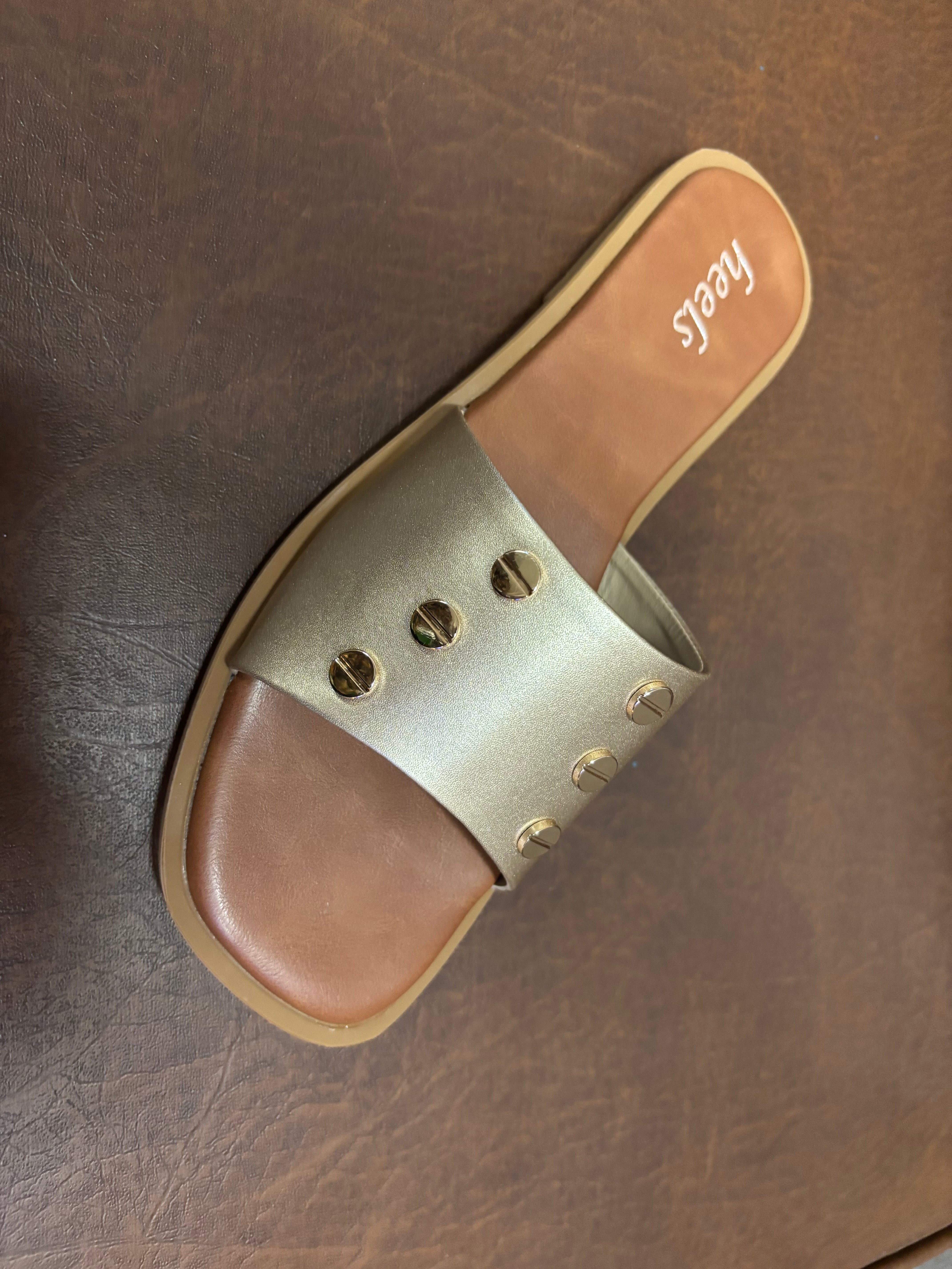 Miley 2.0 Buckle Strap Cushioned Sliders