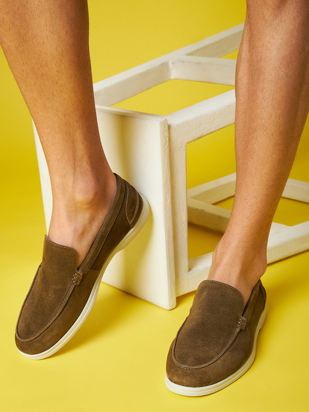 Mitchell Suede Leather Loafers