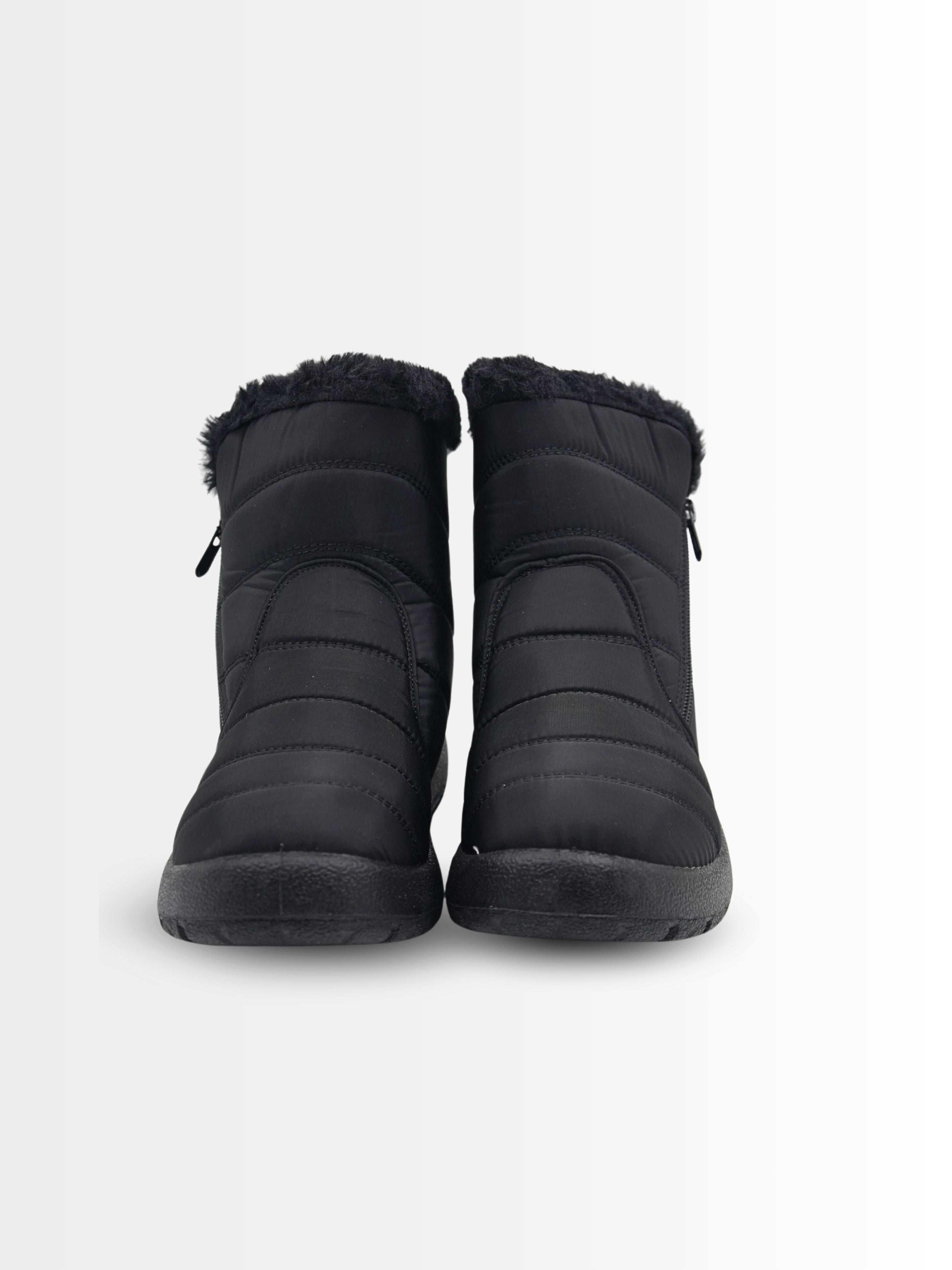 Sloane Suede Ankle Fur Boots