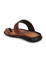 Solano Tan Leather Slippers HT