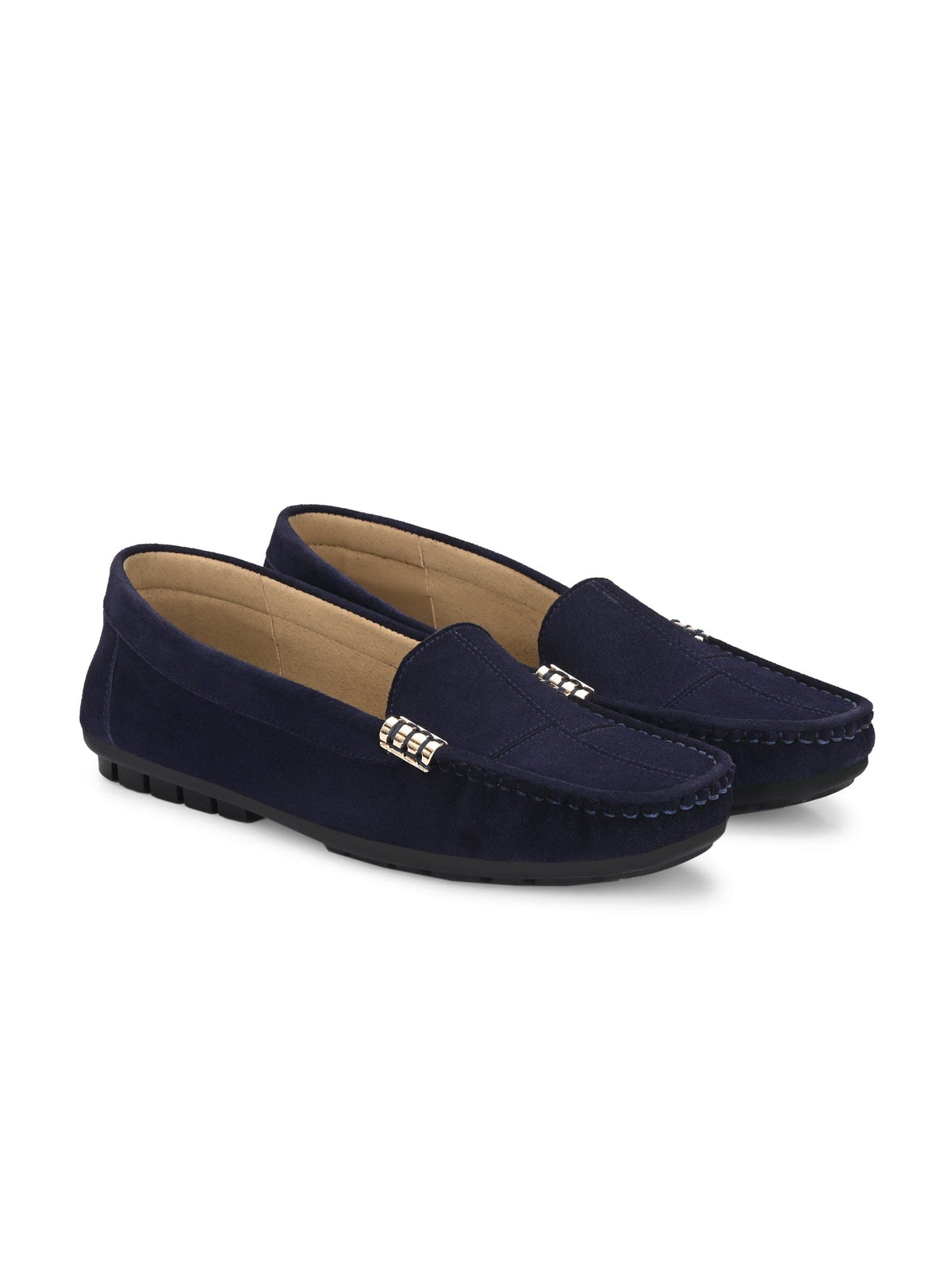 Marbella Suede Leather Loafers