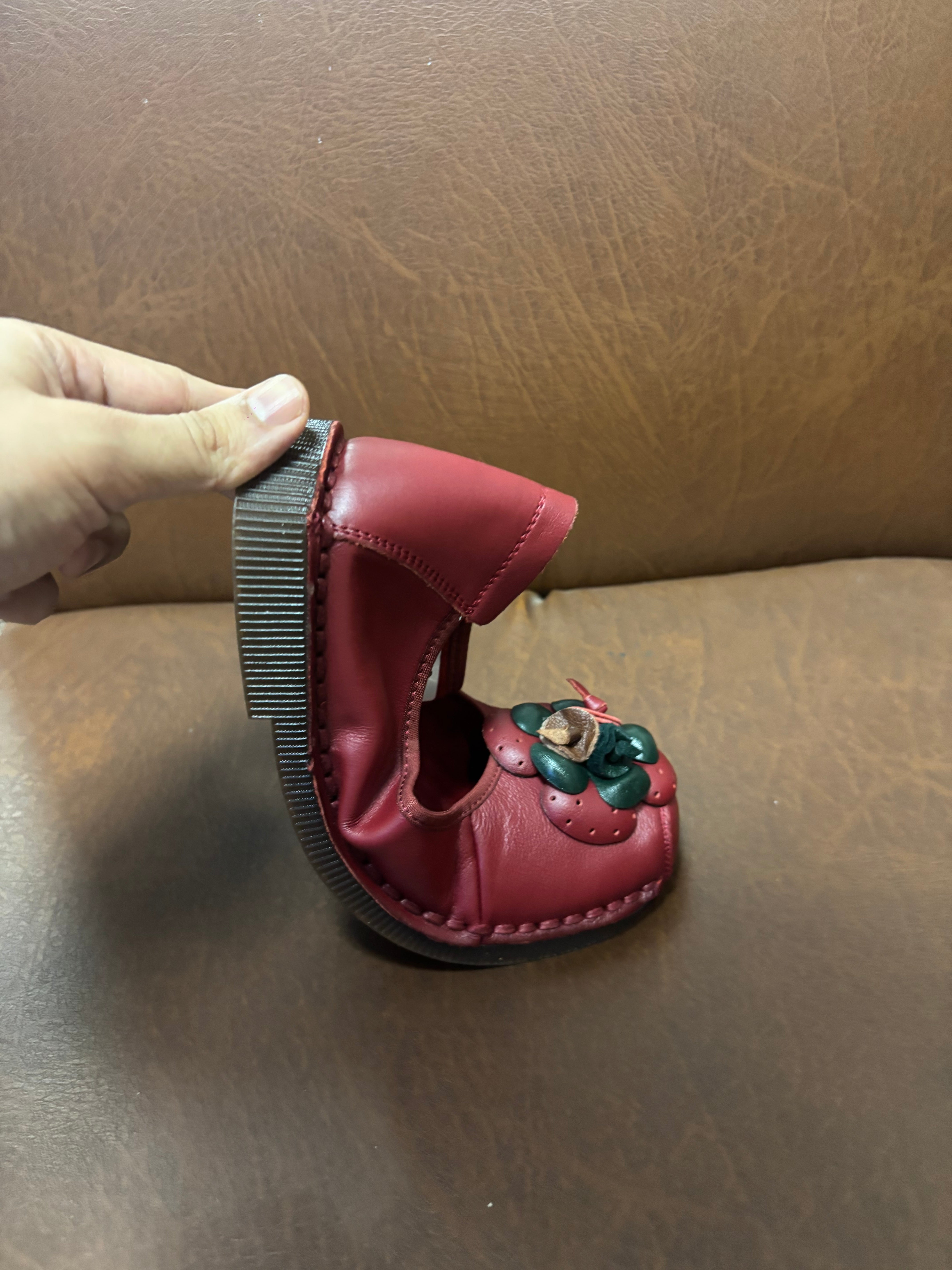 Flora 3.0 Premium Leather Cushioned Ballerinas
