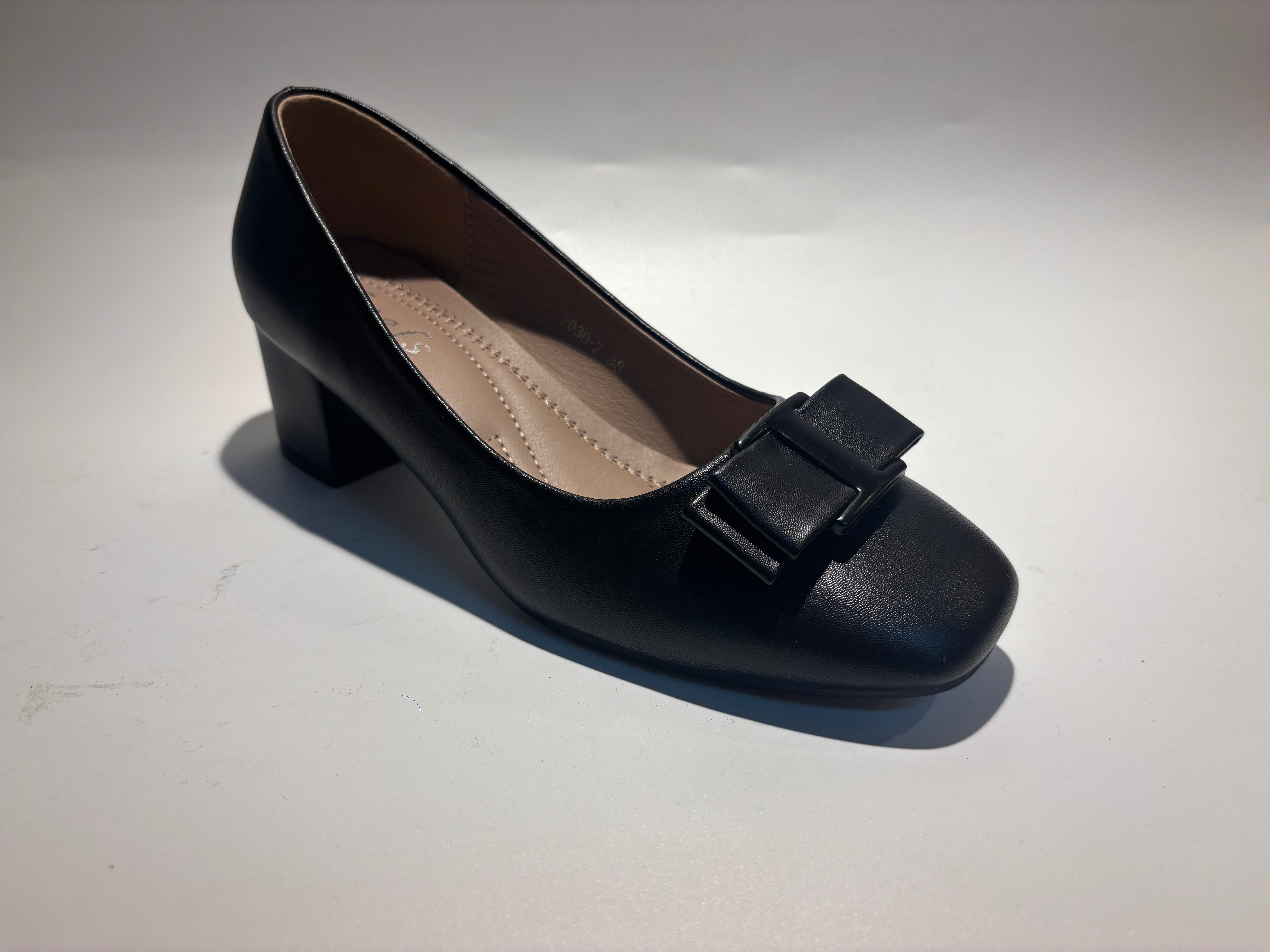 Kiki Bow Block Heels