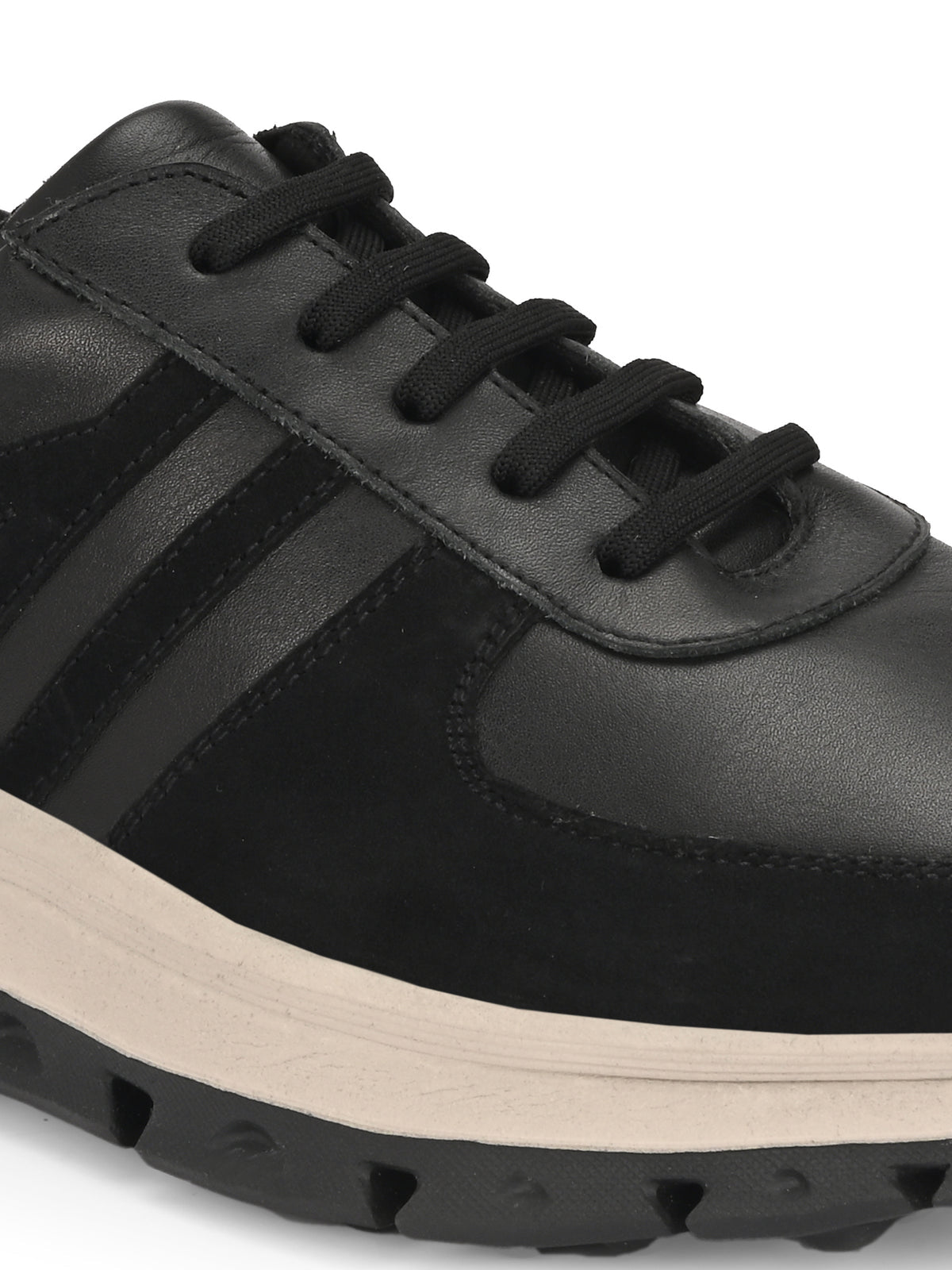 DRIFT Premium Leather Lace-Up Sneakers