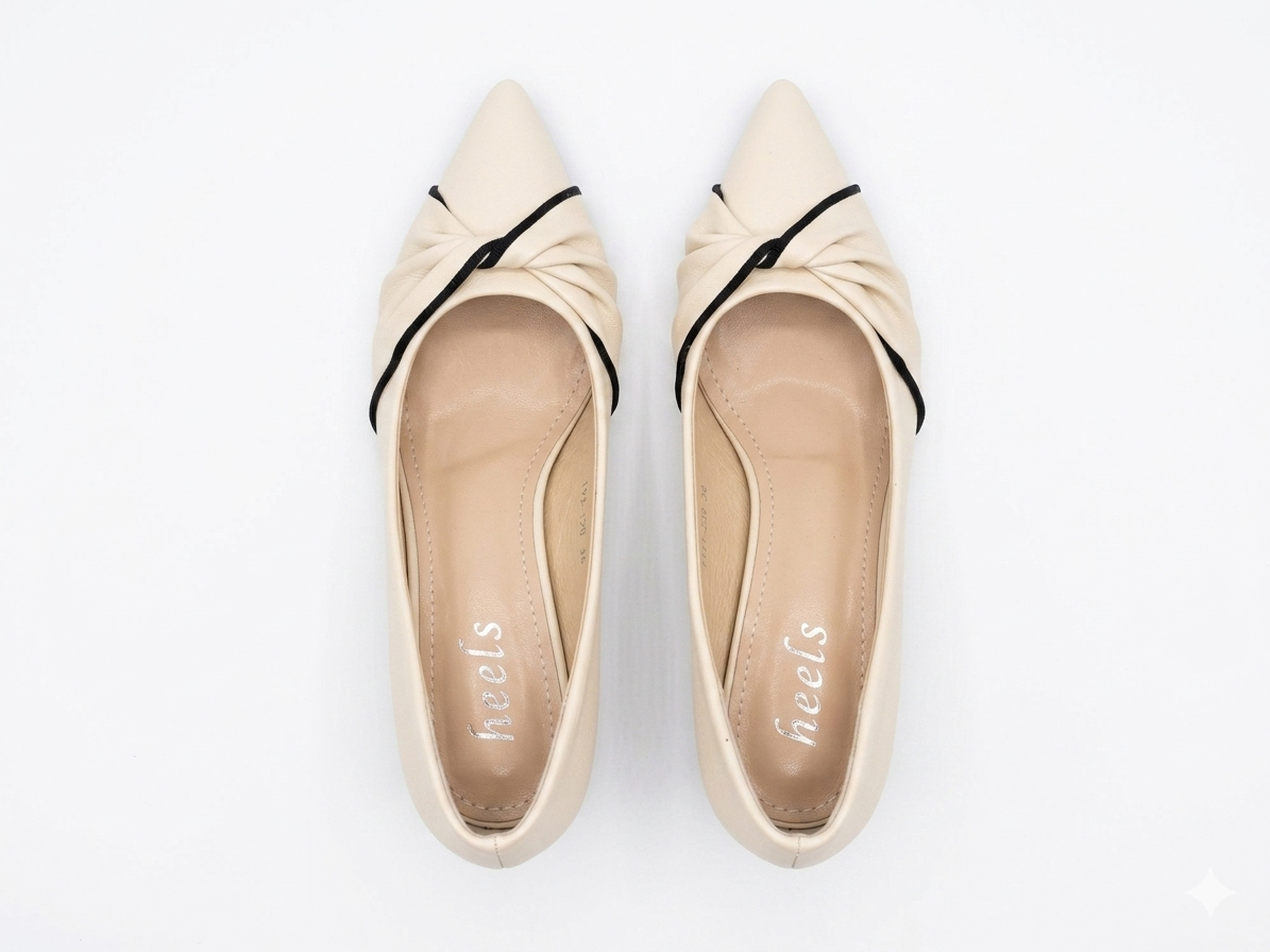 Lyon Swirl Block Heel Pumps