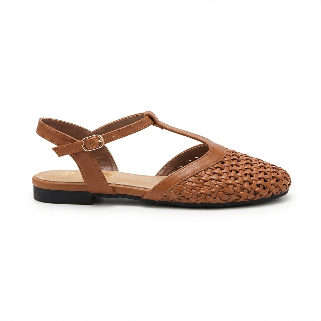Nysa T Strap Premium Mesh Mary Janes