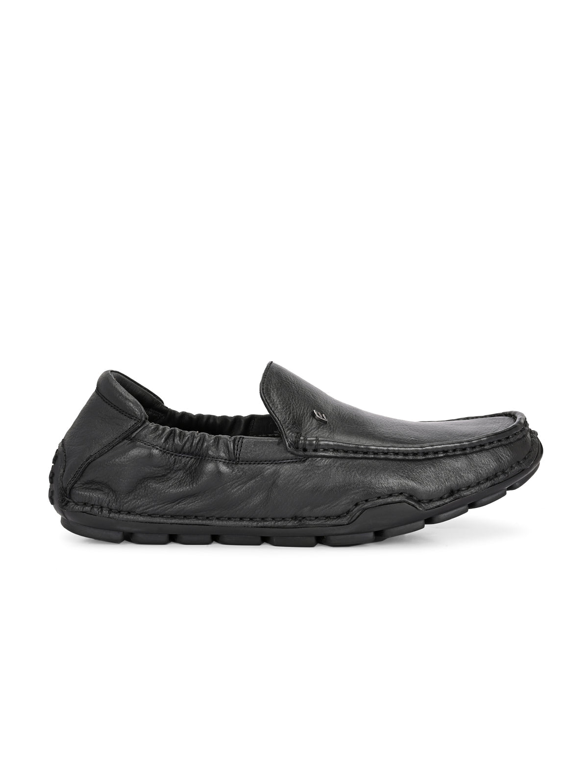 Clyde Leather Back Elastic Cushioned Loafers