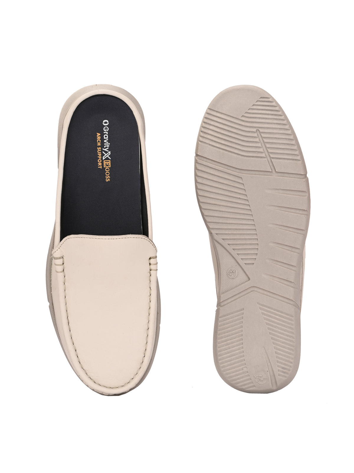 Zero Gravity Leather Slip-On Mules