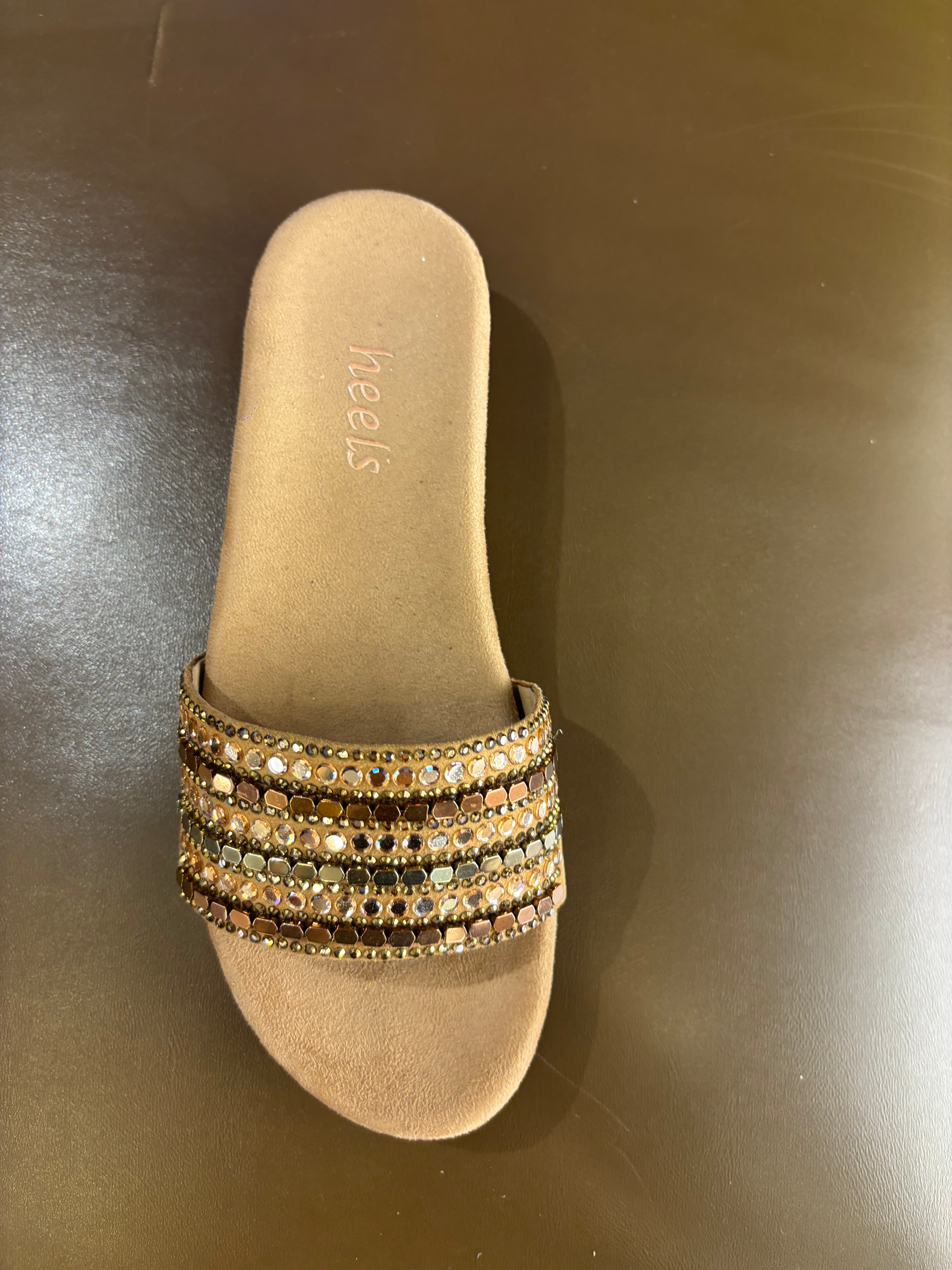 Norelle Cushioned Embellished Comfort Ethnic Sliders