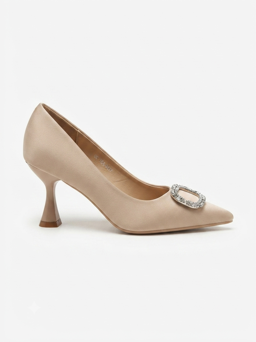 Hellen Premium Pointed Kitten Heel Stilettos