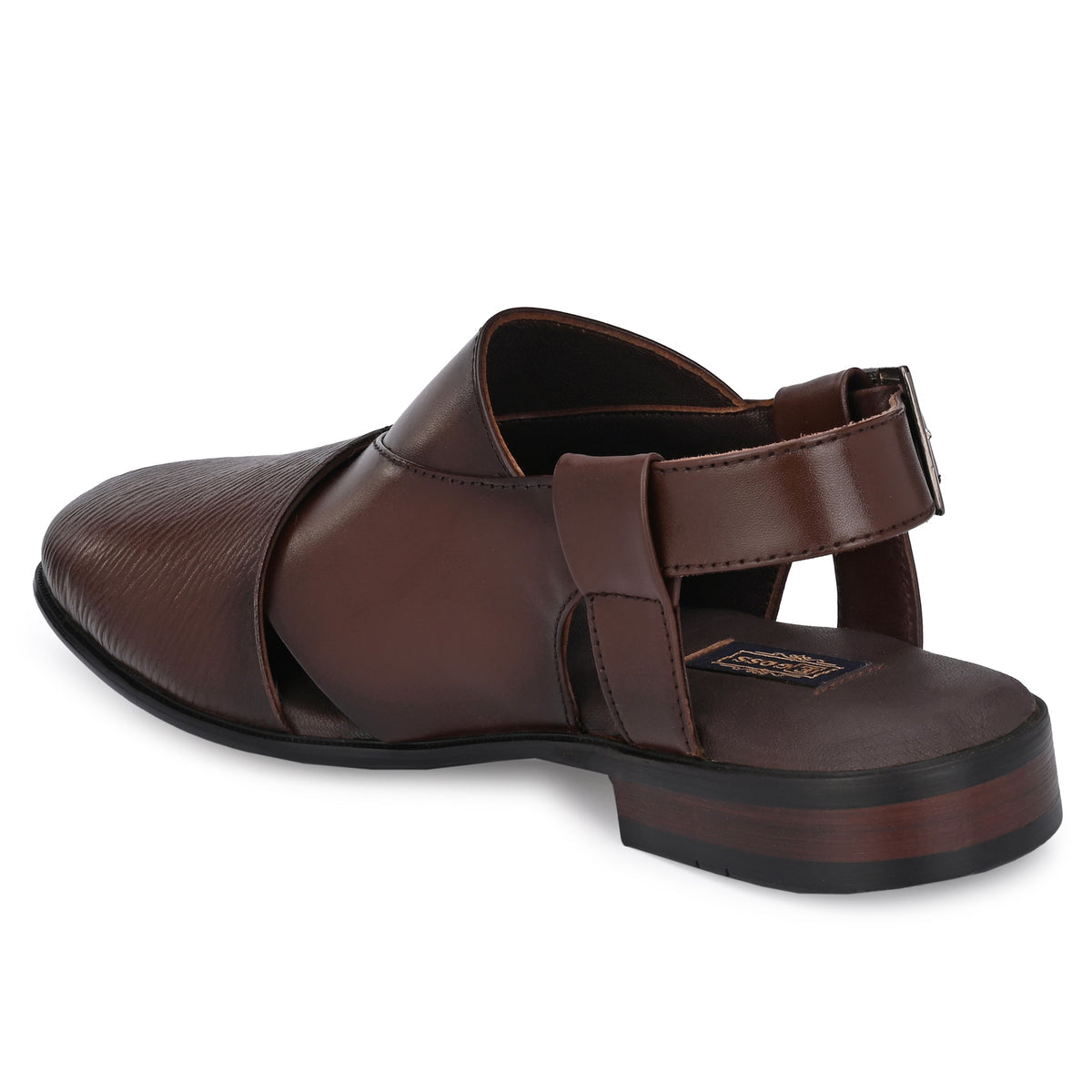 Faiz Ethnic Leather Peshawari Sandals