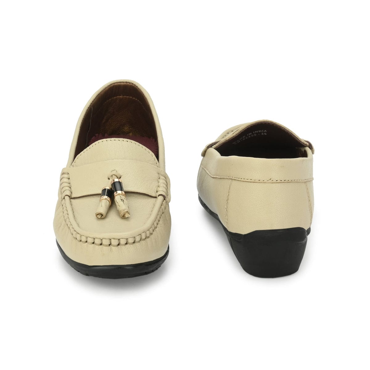 Sydney Tassel Leather Loafers