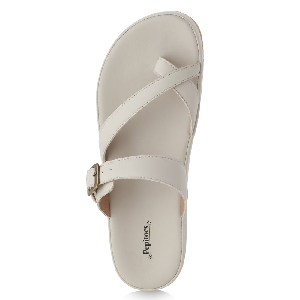 Celine Cushioned Thumb Slippers - The Heels India