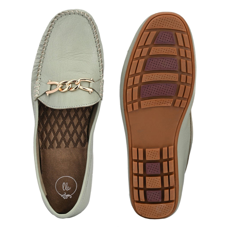 Kelly Leather Cushion Loafers
