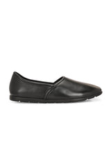 Alpine Ethnic Leather Mens Slip Ons