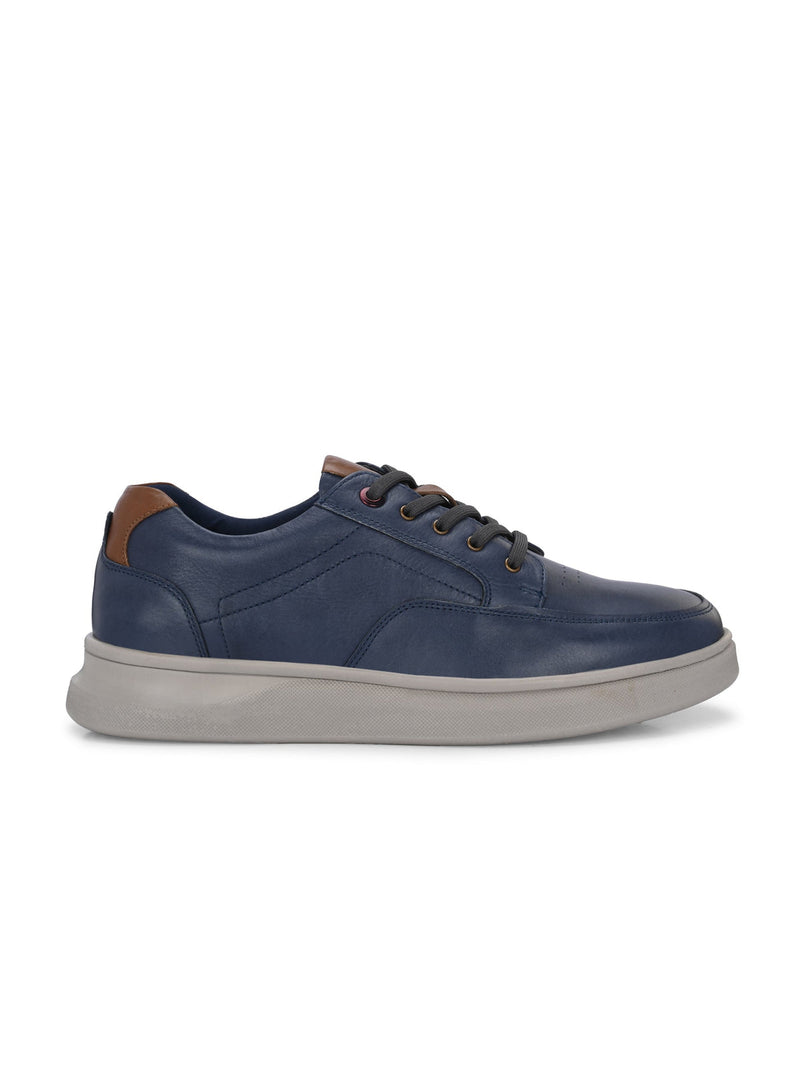 Zero Gravity 2.0 Mateo Blue Leather Lace-up Sneakers