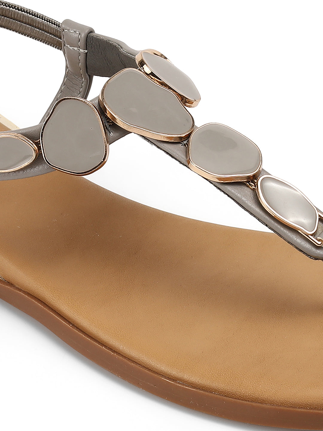 Gitano Flat Back Elastic Sandals