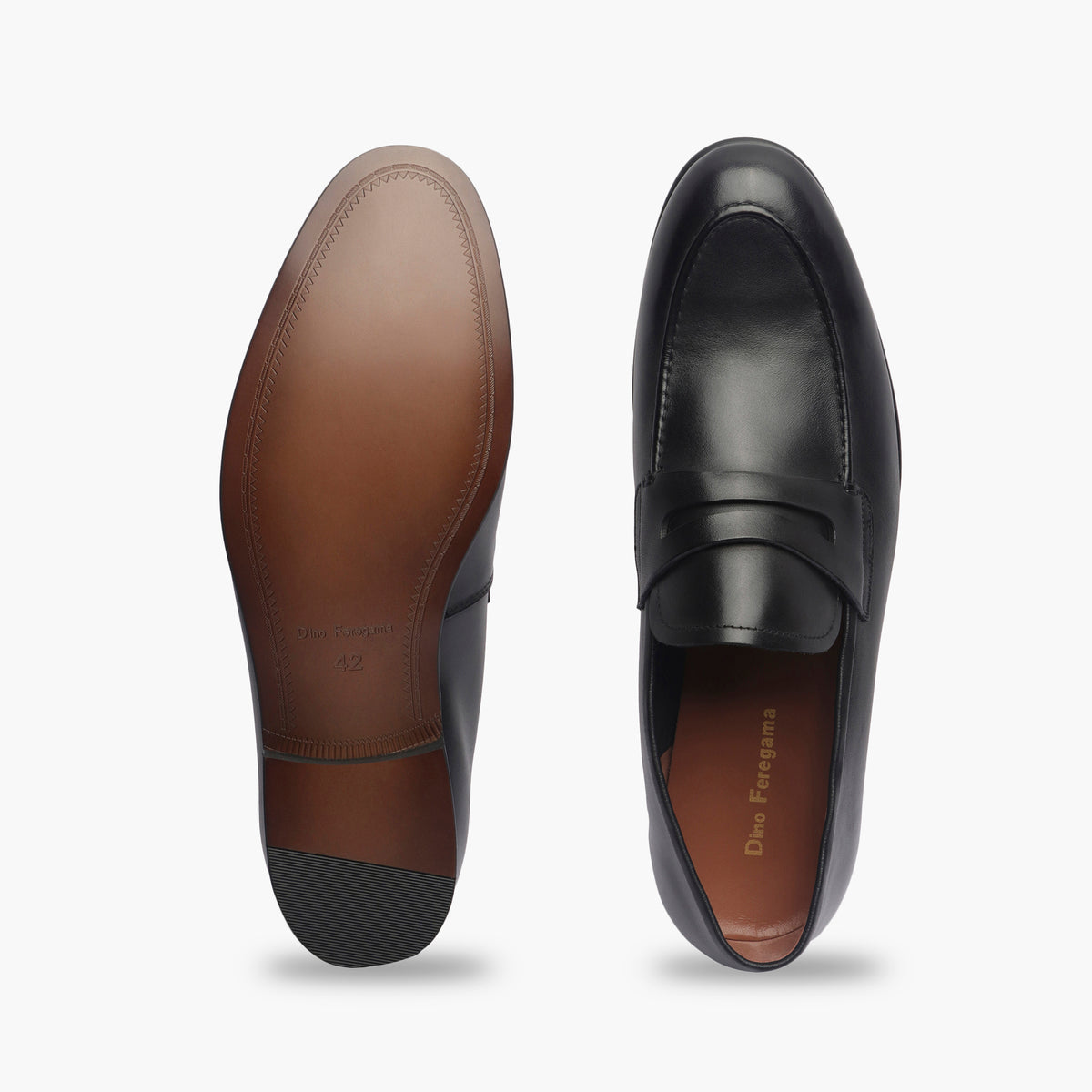 Kenny Premium Leather Penny Loafers