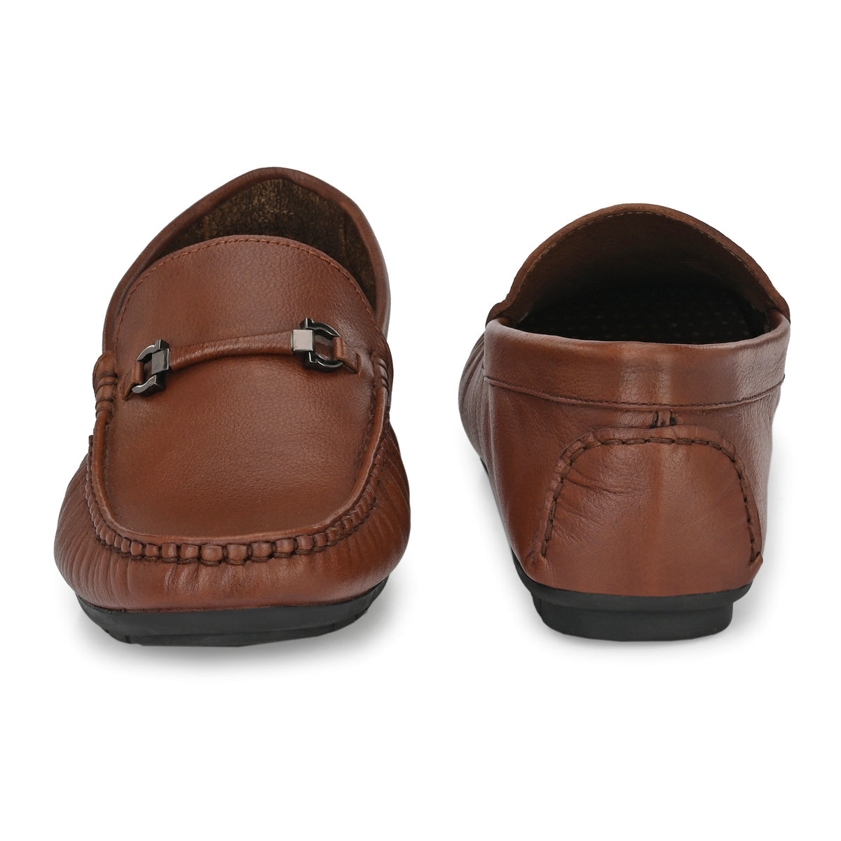 Puyol Leather Cushioned Loafers