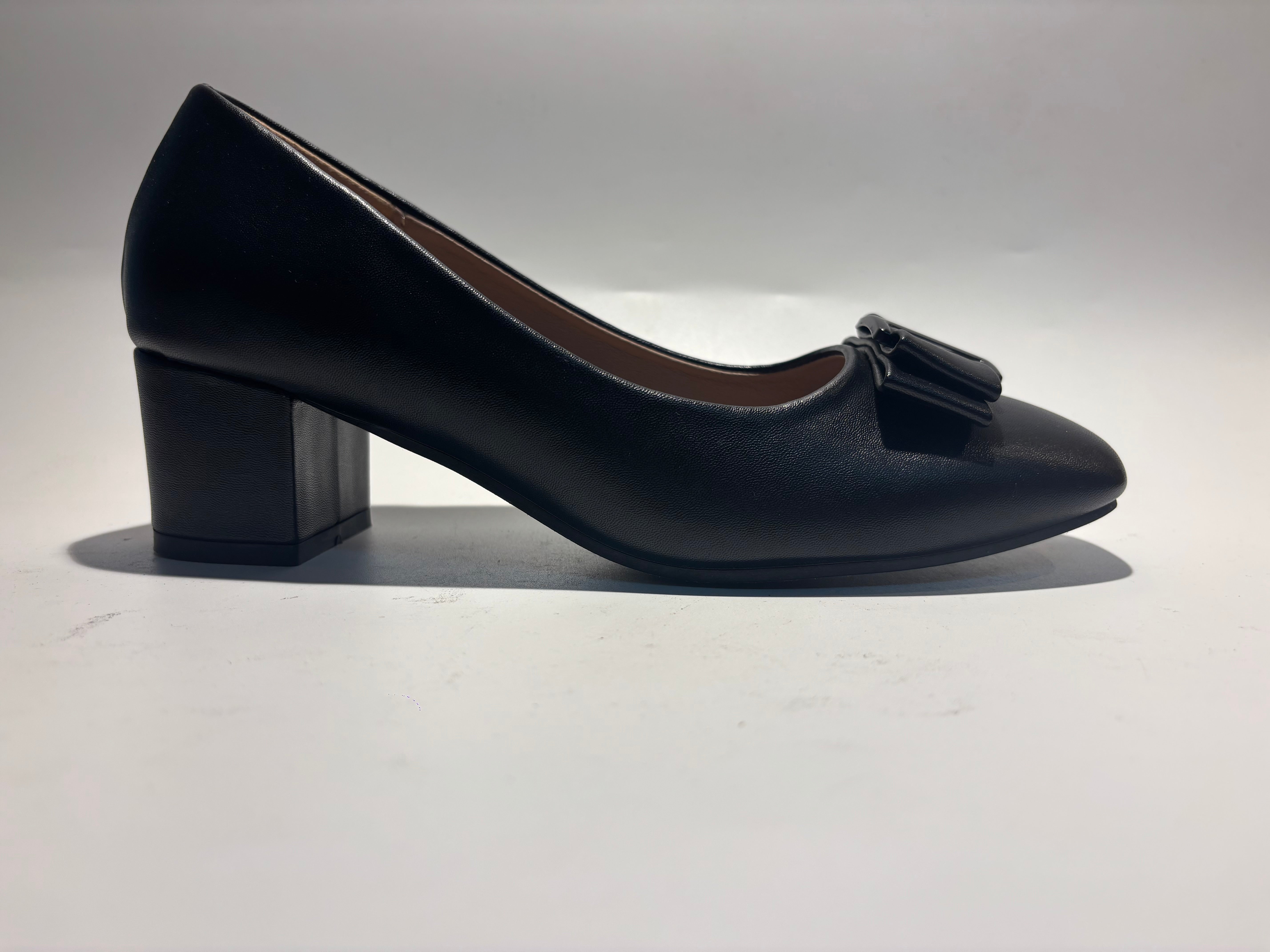 Kiki Bow Block Heels