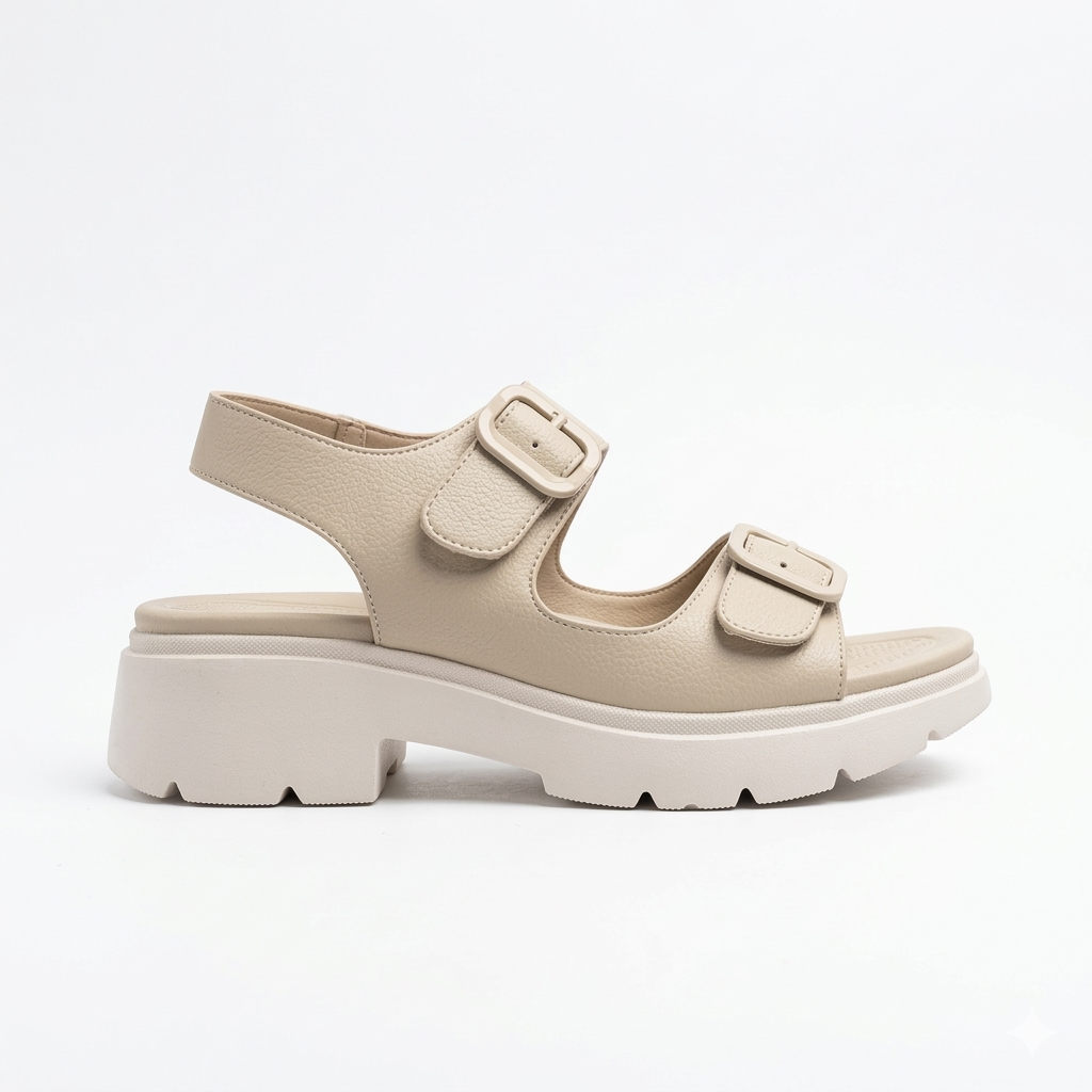 Elara Comfort Chunky Summer Strappy Sandals