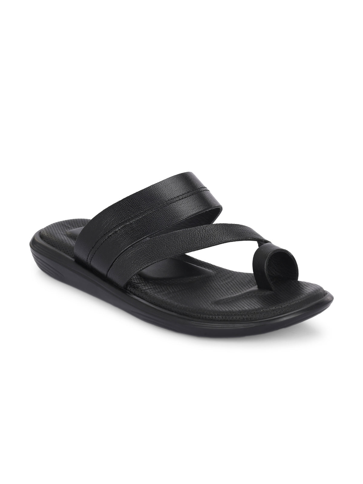 Regalia Comfort Leather Slippers - The Heels India