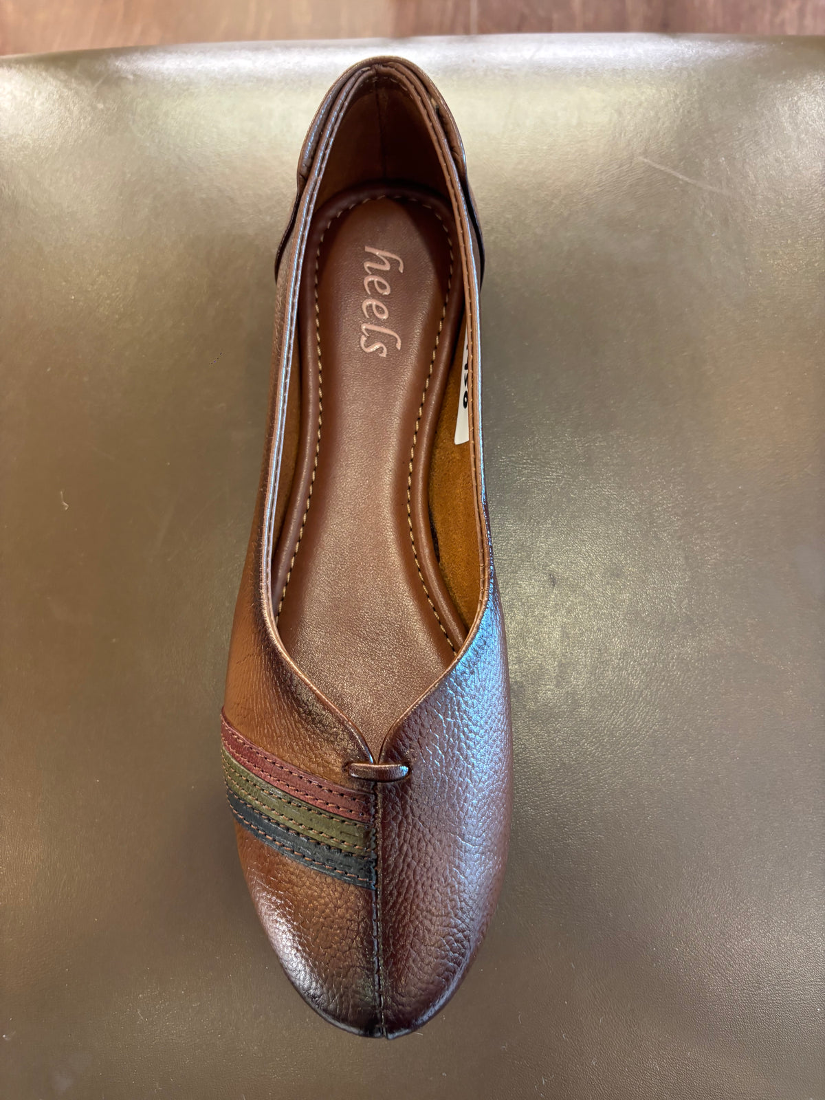 Stripes Classic Leather Loafers