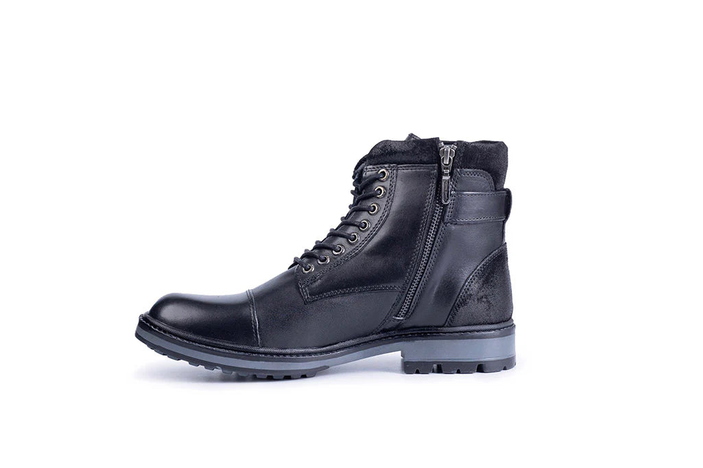 Hudson Leather Lace Up Boots