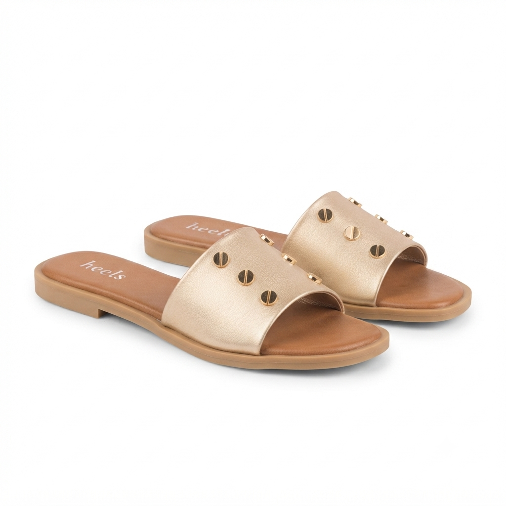 Miley 2.0 Buckle Strap Cushioned Sliders