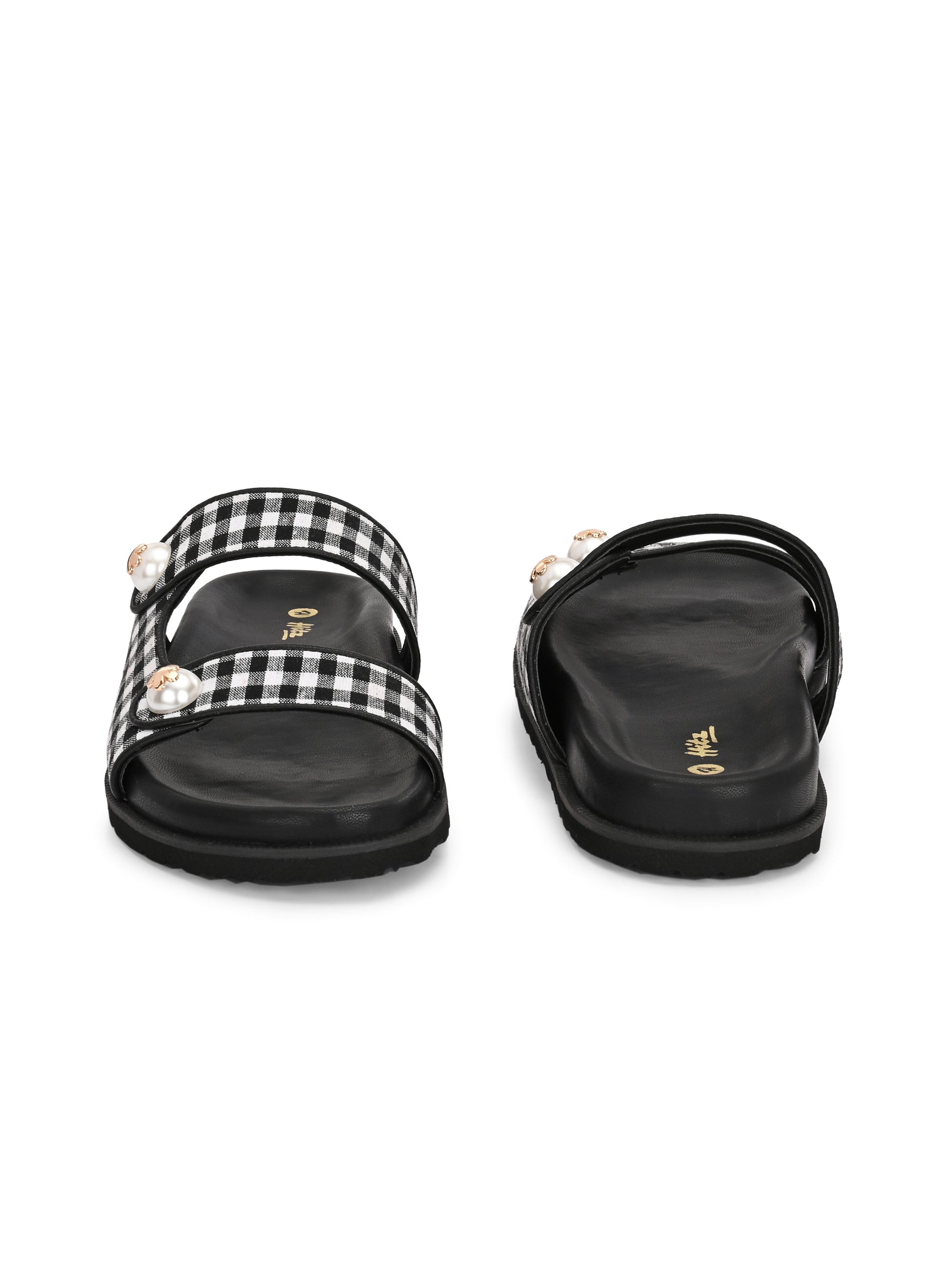 Athena Pipin Strappy Sliders