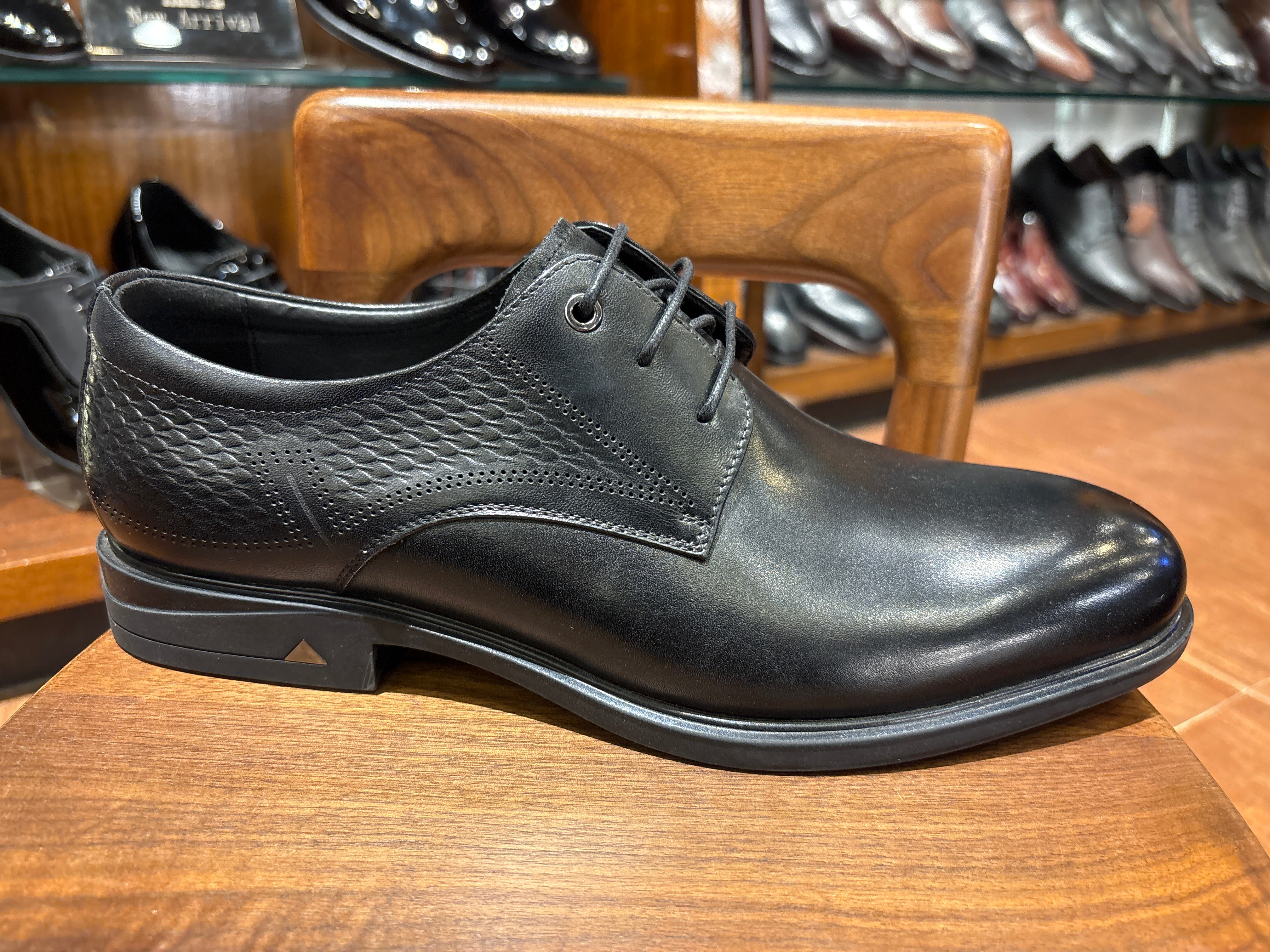 Floyd Premium Leather Lace Up Derby Shoes - The Heels India