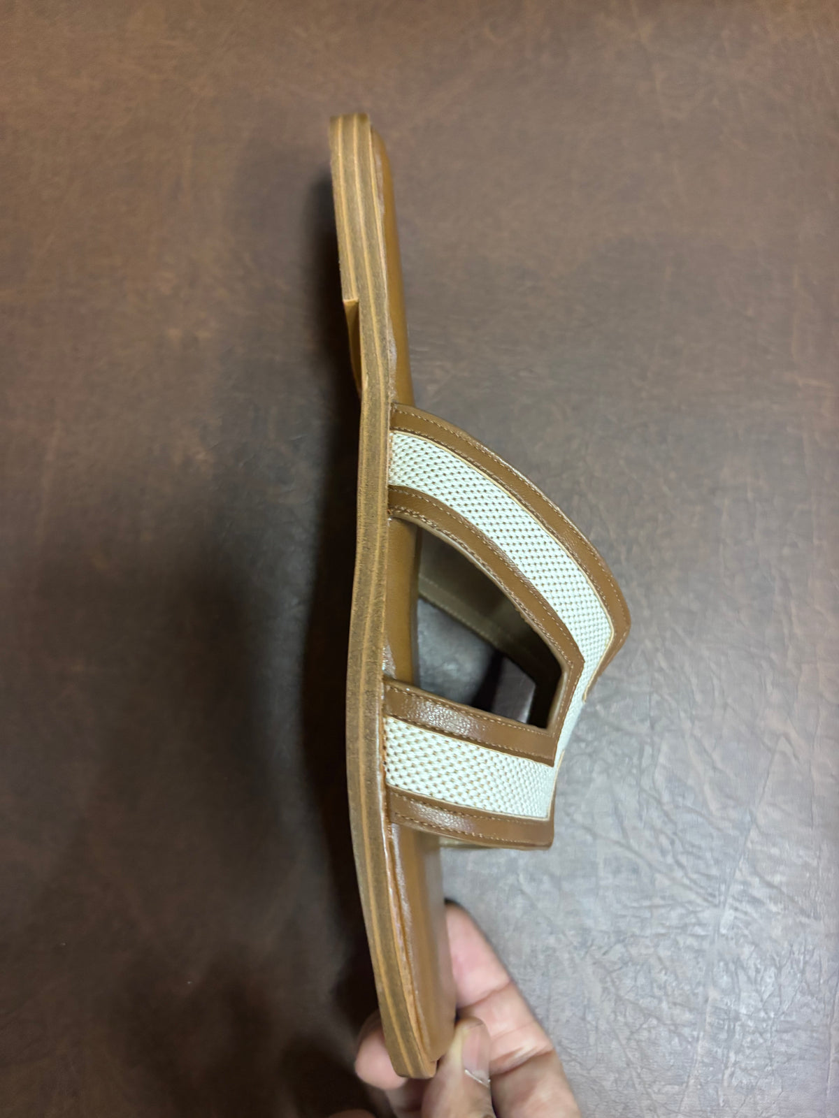 Portia H Cut Cushioned Summer Sliders