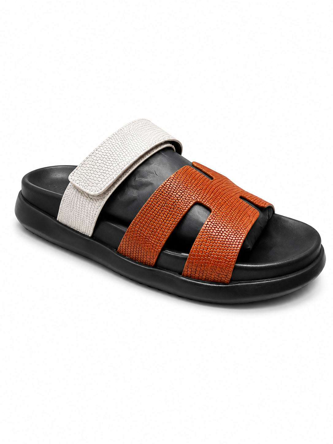 Adams Leather Cushioned Slippers